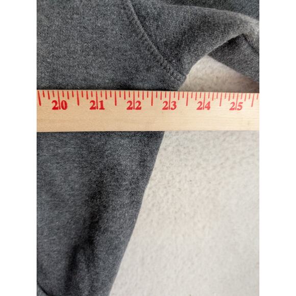 Filson Hoodie Sweatshirt Mens Small Gray Heavyweight Drawstring Kangaroo Pocket - Picture 9 of 16